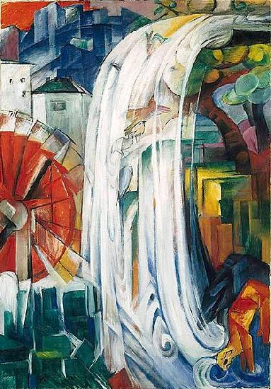 Franz Marc The Bewitched Mill